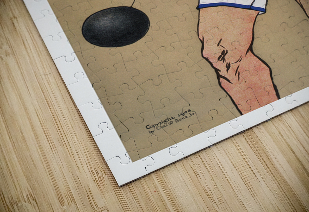 Hammer thrower ca. 1908 by Edward Penfield IStockHistory com Puzzle