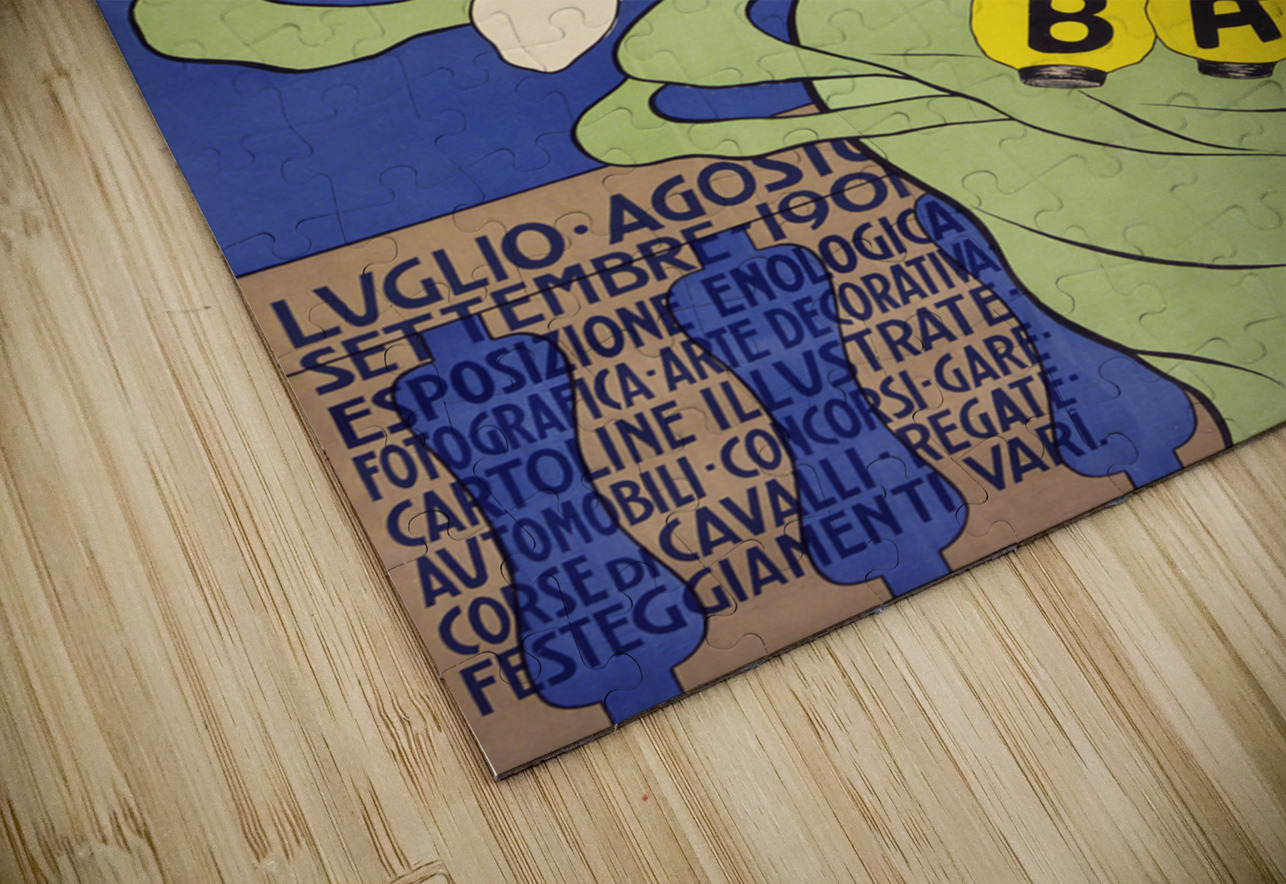 Livorno stagione balneare 1901 by Leonetto Cappiello IStockHistory com Puzzle