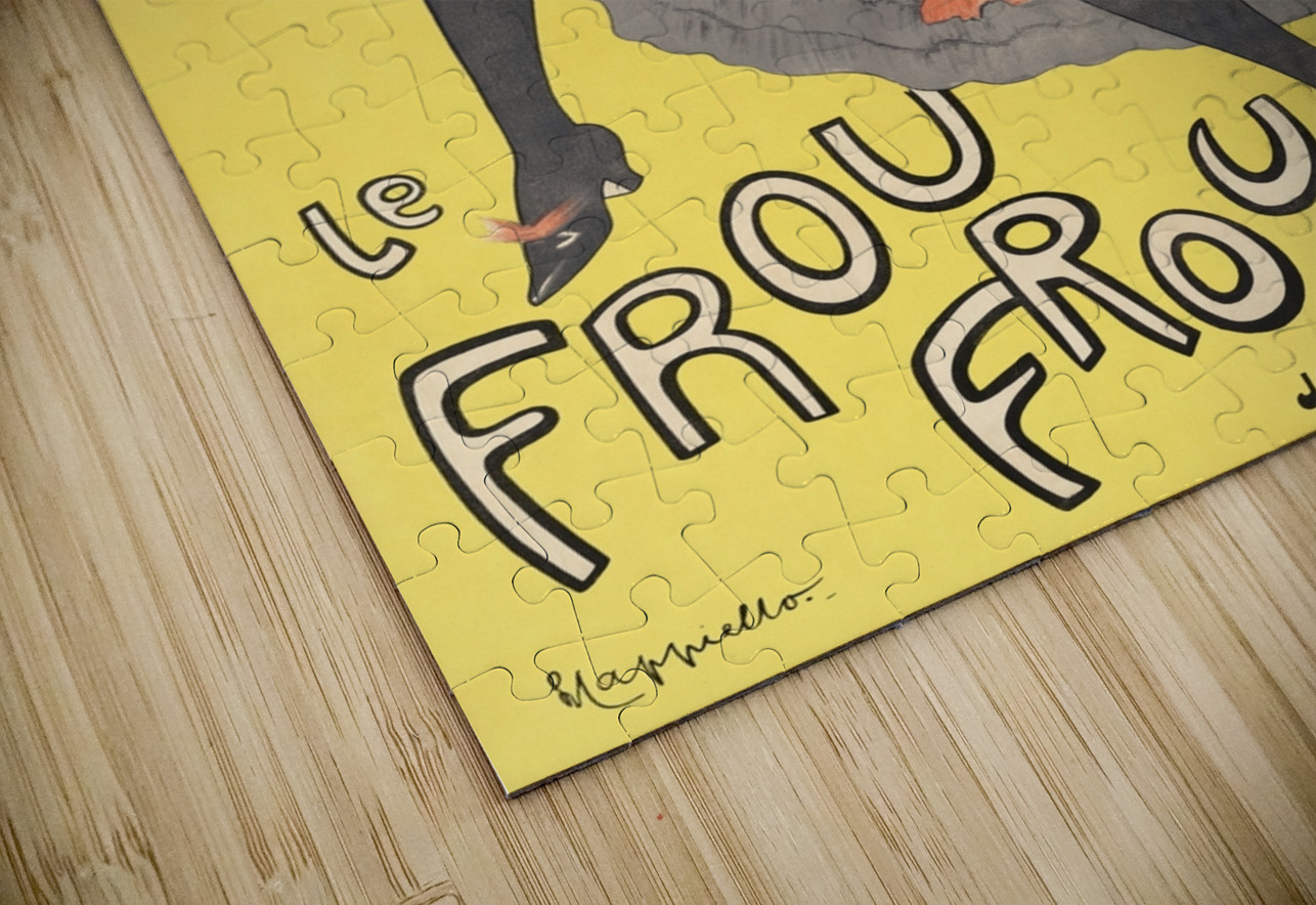 Le Frou Frou 20 journal humoristique 1899 by Leonetto Cappiello  IStockHistory com Puzzle