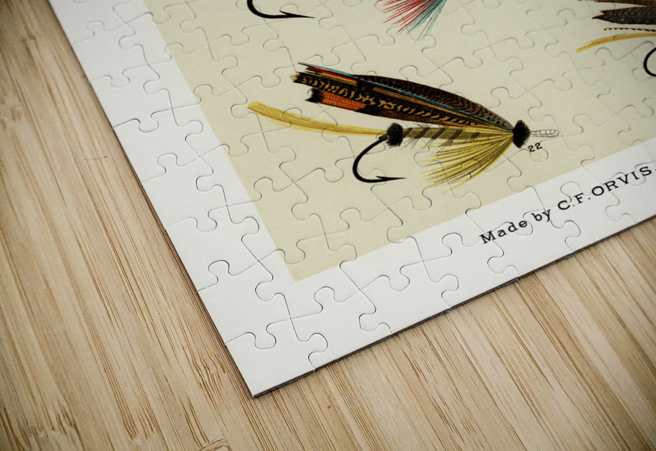 Salmon Flies IStockHistory com Puzzle