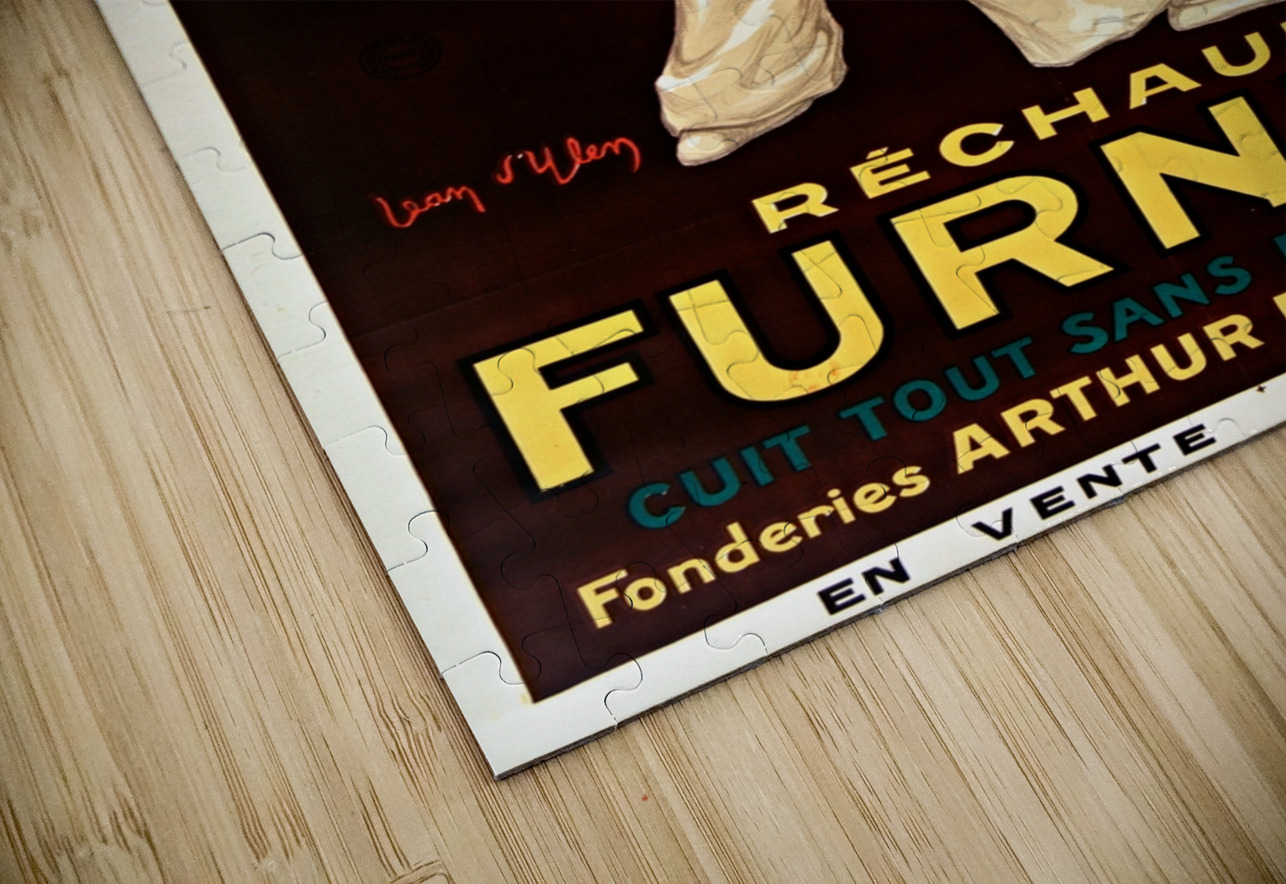 Réchaud Furnus cuit tout sans dessécher 1926 by Jean dYlen Poster IStockHistory com Puzzle