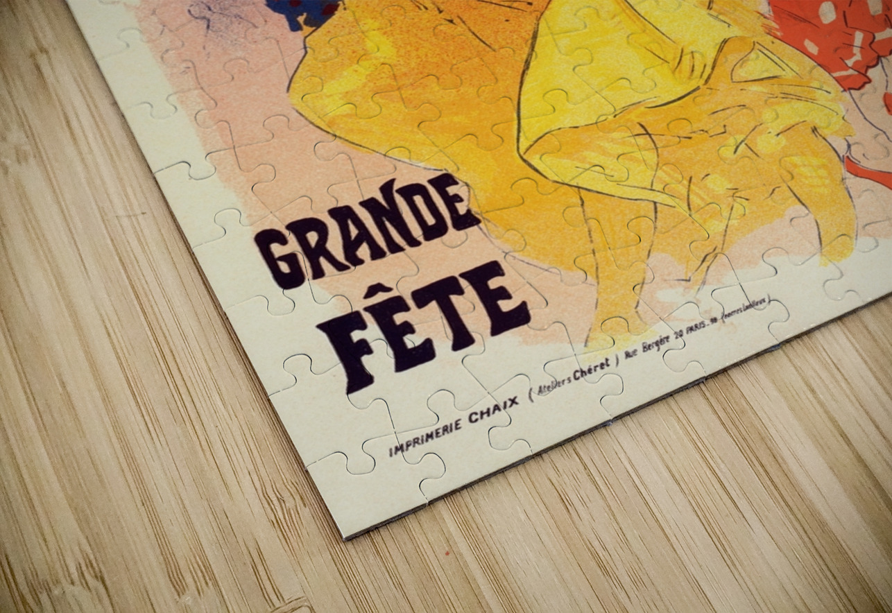 Bals De L’opéra En 1899 1899 Poster by Jules Chéret IStockHistory com Puzzle