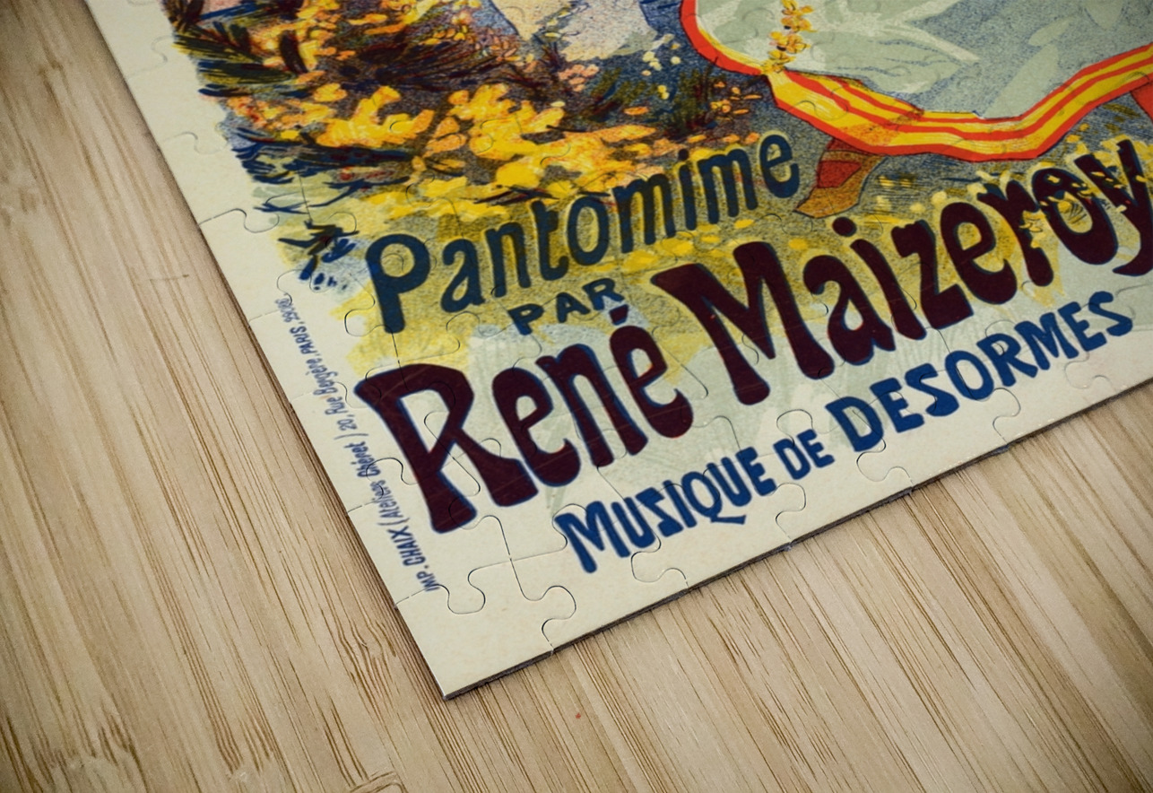 Le Miroir 1899 Poster by Jules Chéret IStockHistory com Puzzle