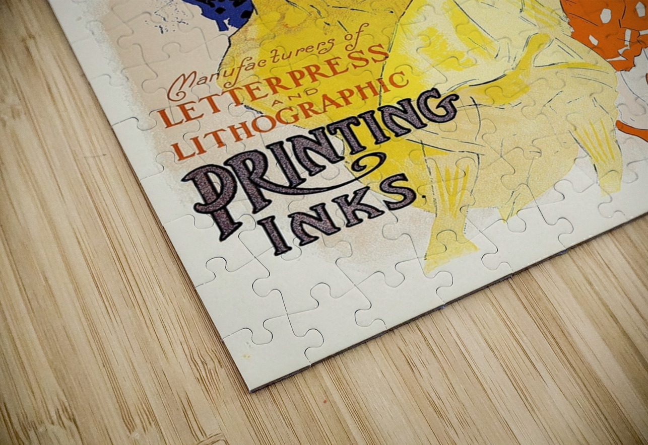 Ault and Wiborg Ad. 042 1890-1913 Poster by Jules Chéret IStockHistory com Puzzle