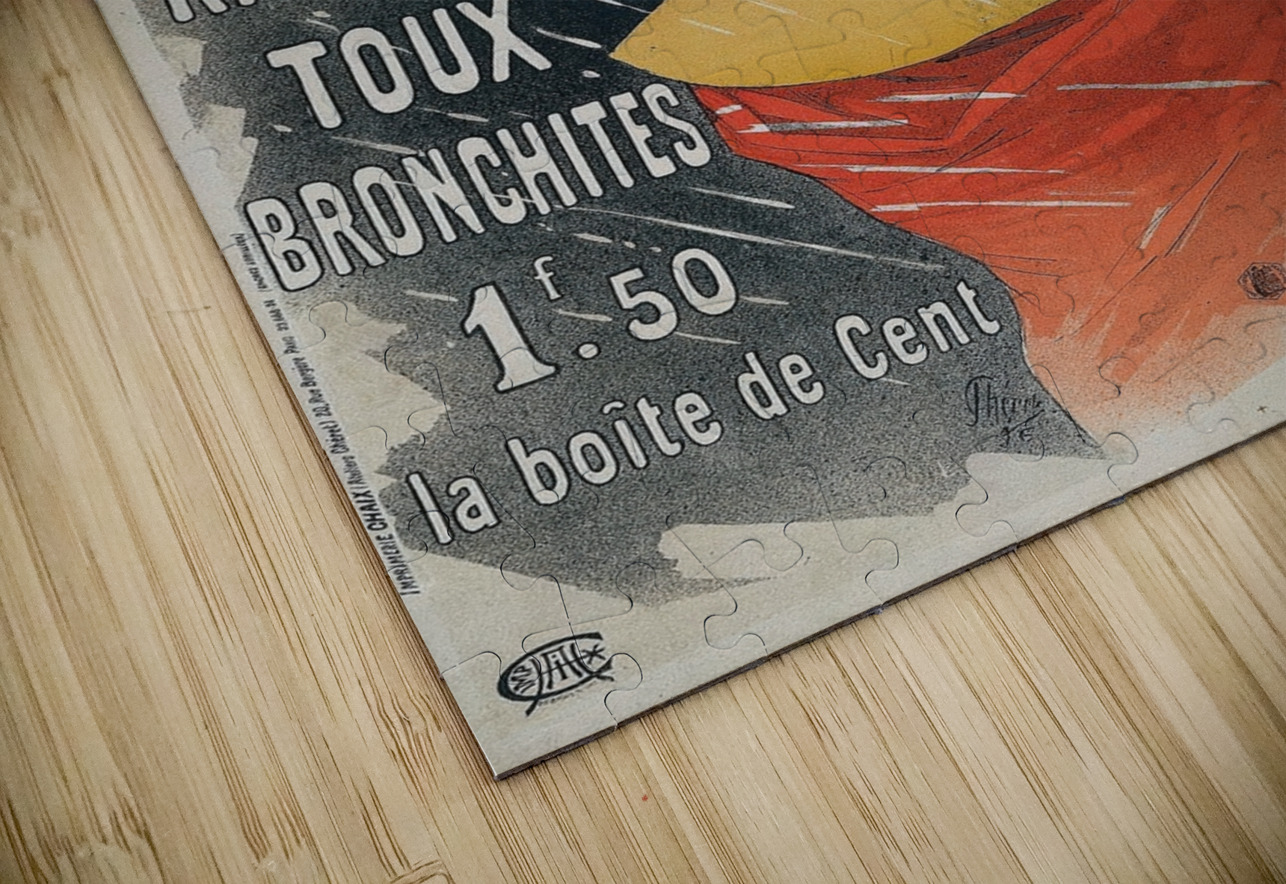 Pastilles Poncelet 1896 Poster by Jules Chéret IStockHistory com Puzzle