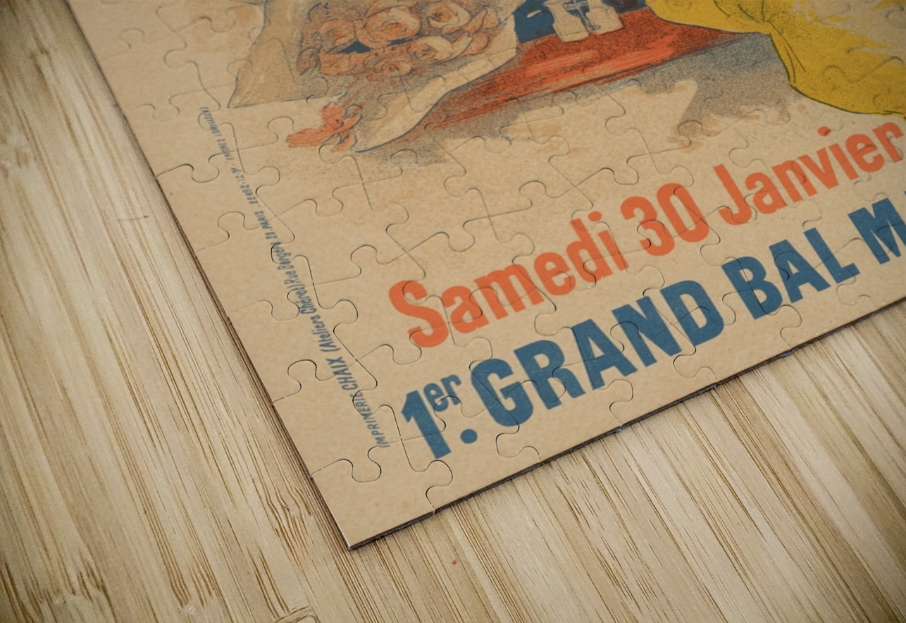 Theatre de L’Opera 1895-1900 Poster by Jules Chéret IStockHistory com Puzzle