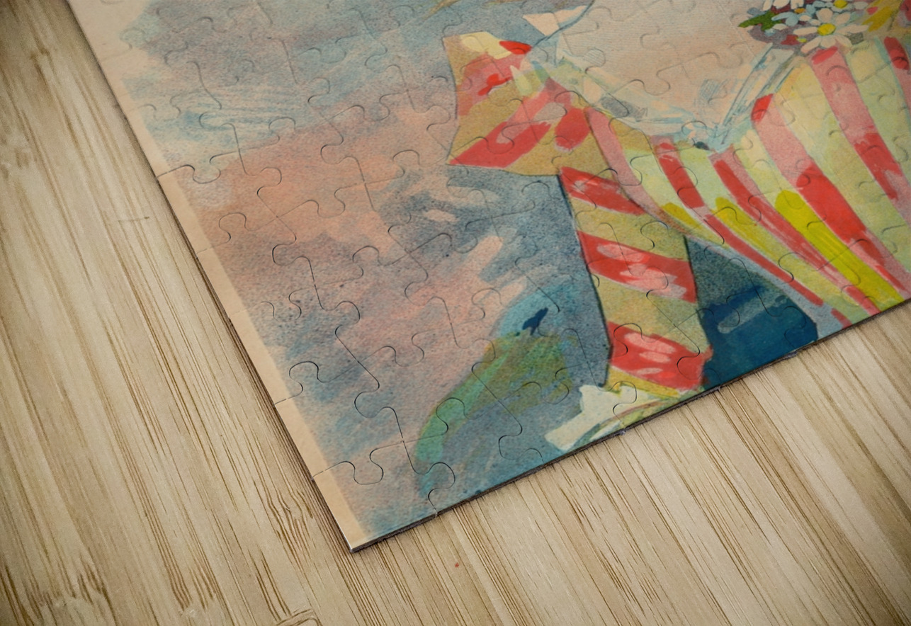 Bookstore Ed. Sagot  Poster by Jules Chéret IStockHistory com Puzzle