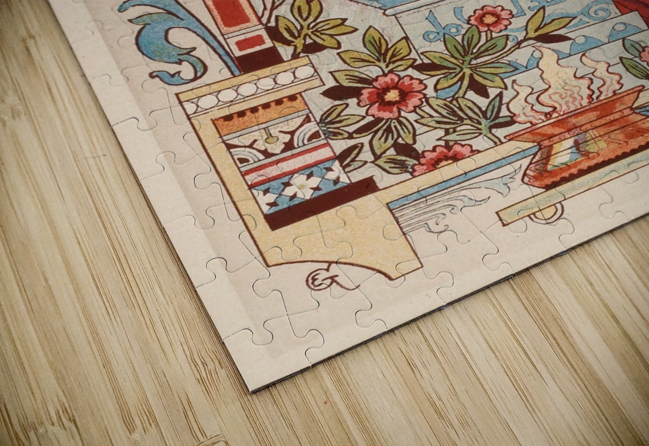 Magicien oriental Illustration by Eugène Samuel Grasset IStockHistory com Puzzle