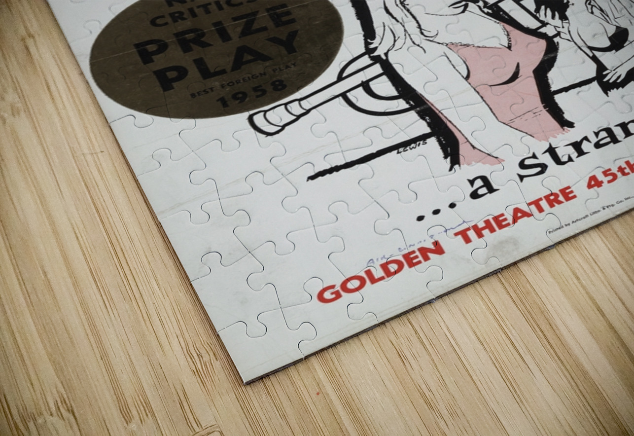 Look back in anger 1958 Artcraft Lithograph Poster 1905–1970 IStockHistory com Puzzle