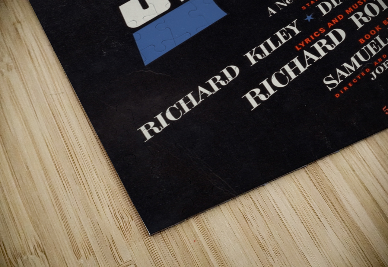 No strings a new musical 1962 Paul Bacon American 1923 – 2015 Artcraft Lithograph Poster 1905–1970 IStockHistory com Puzzle