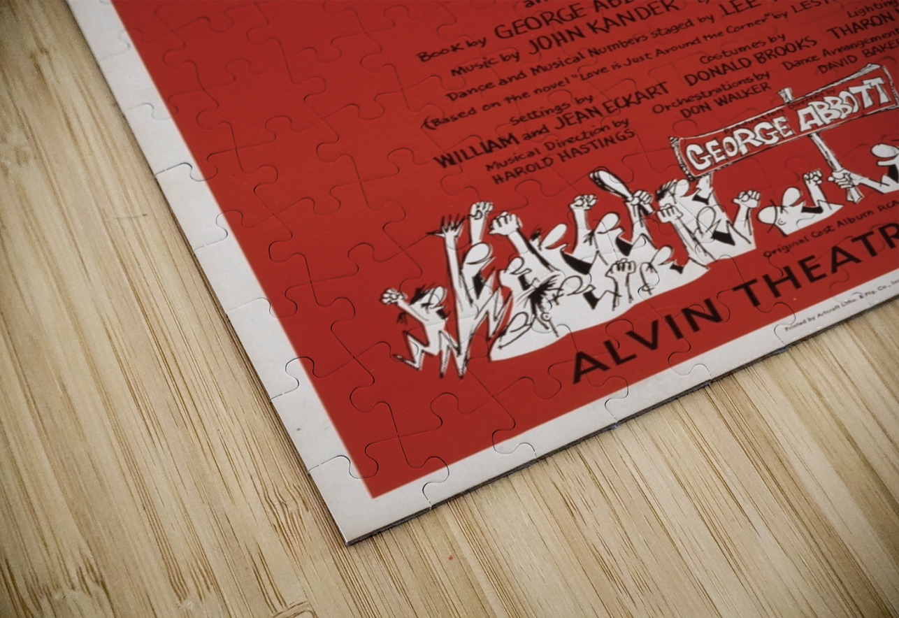 Flora the red menace 1964 H. Gardner American 20th Century  Artcraft Lithograph Poster 1905–1970 IStockHistory com Puzzle