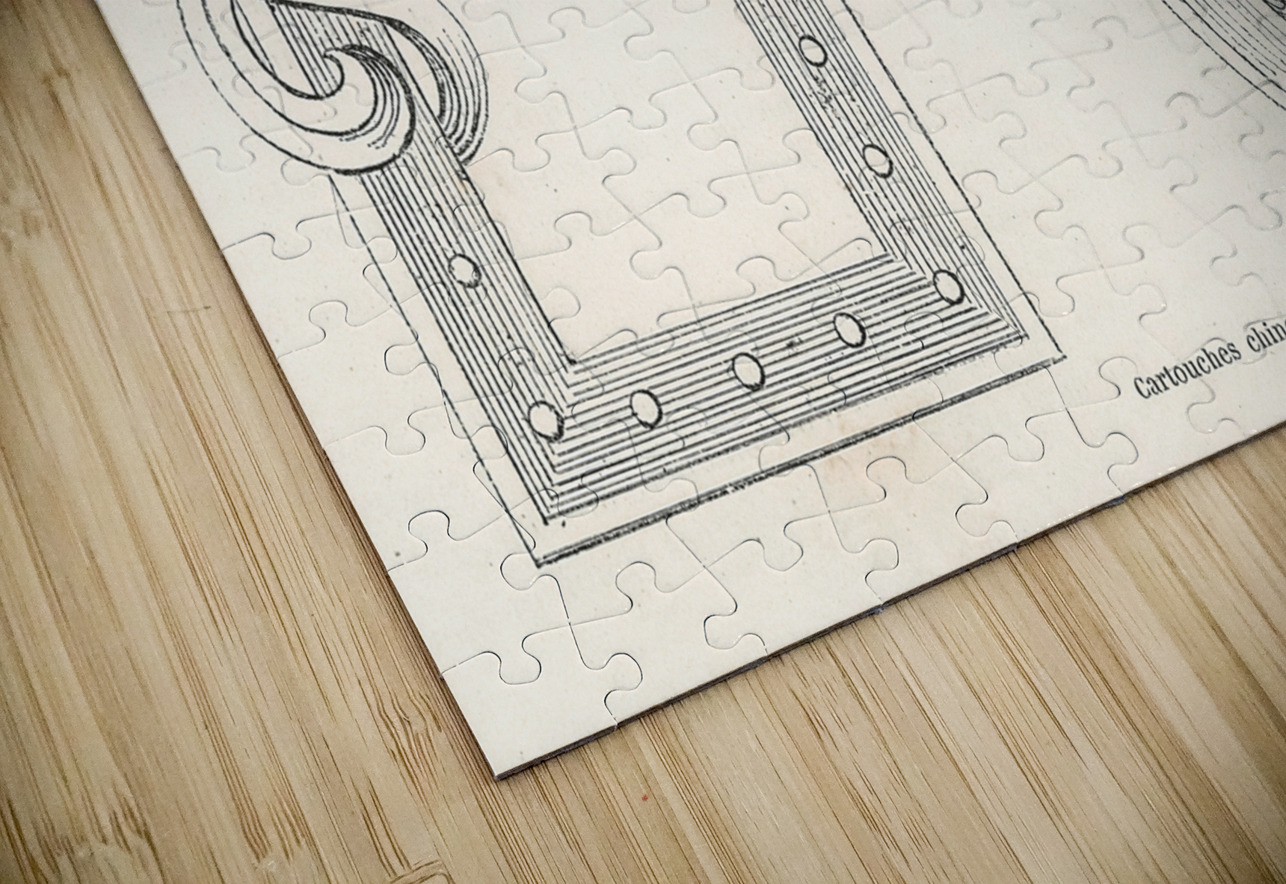 Antique Chinese illustration. 1888 edition Lornement Polychrome by Albert Racine 1825–1893. IStockHistory com Puzzle