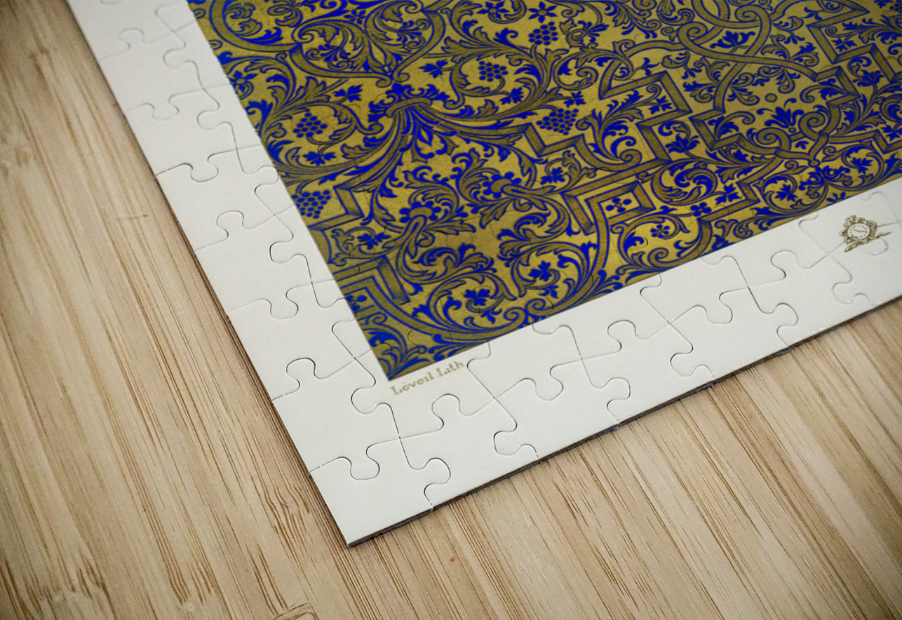 17th Century pattern. 1888 edition Lornement Polychrome by Albert Racine 1825–1893. IStockHistory com Puzzle