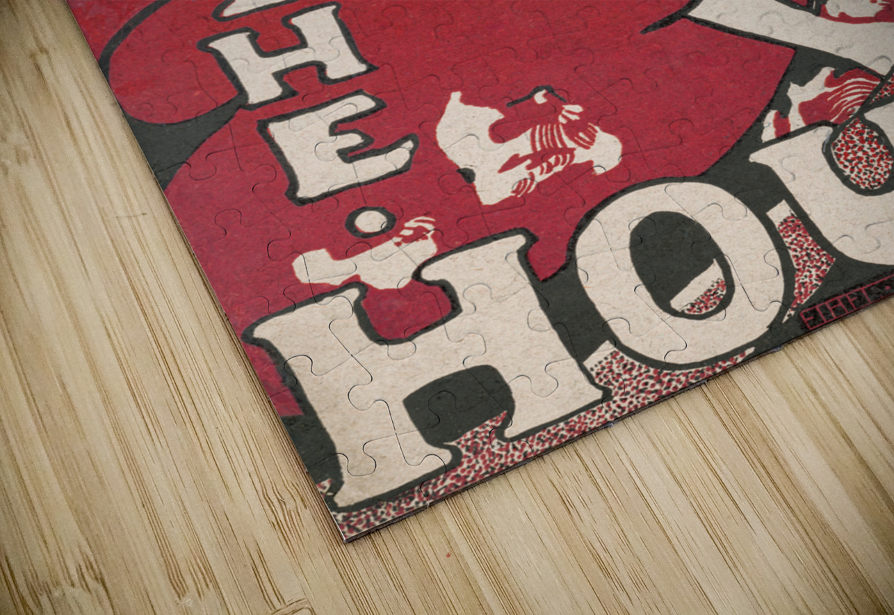 Time and the Hour 1895 poster by Ethel Reed.  IStockHistory com Puzzle