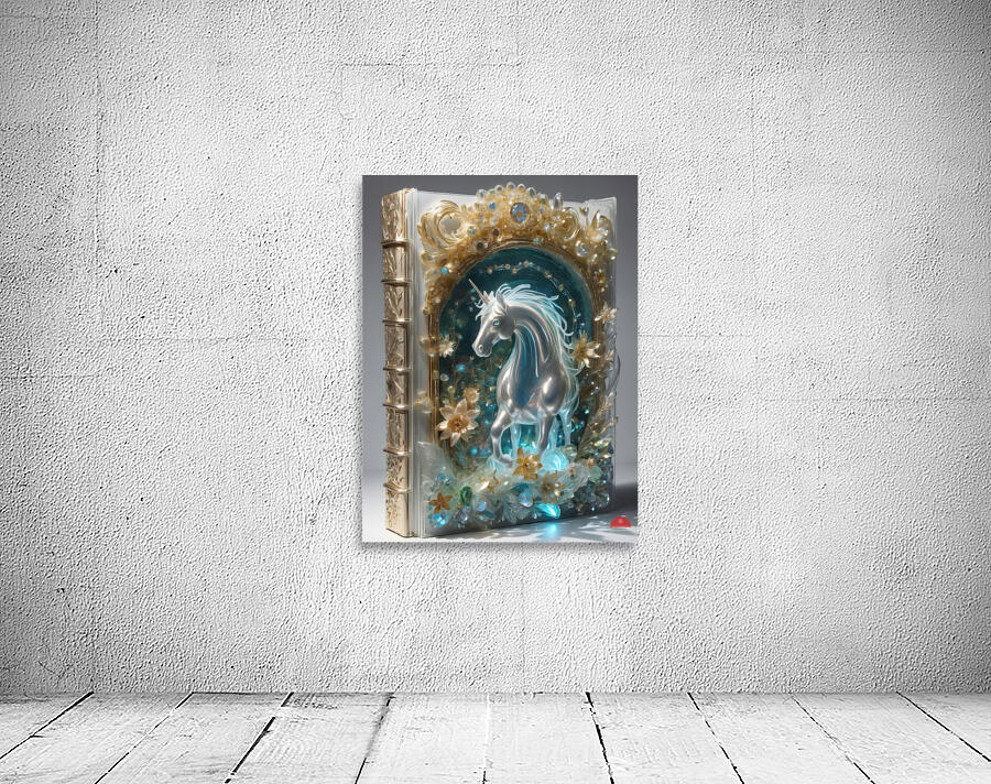 Fabled Horse Book By ISHISH Wall Preview