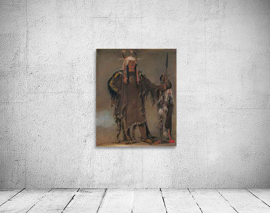 Peh-Tó-Pe-Kiss Eagle’s Ribs a Piegan Chief 1832 Wall Preview