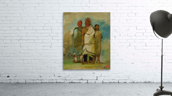 Three Fox Indians 1837-1839 Wall Preview