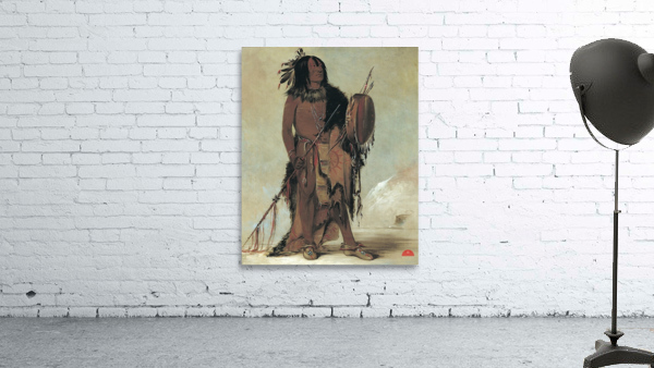 Wún-nes-tou White Buffalo an Aged Medicine Man 1832 Wall Preview