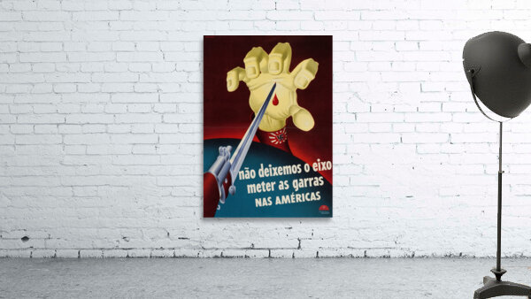 Nao Deixemos o Eixo Meter as Garras nas Américas Wall Preview