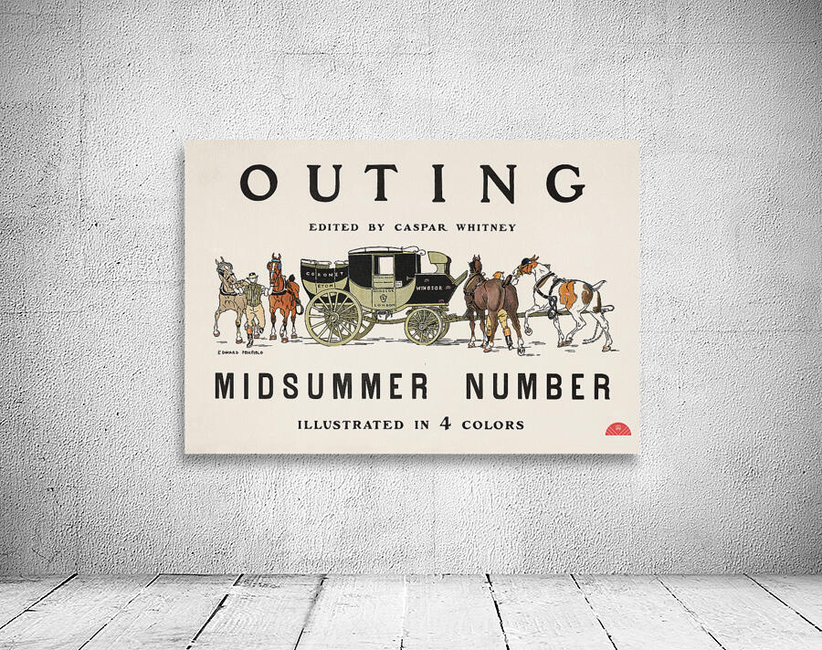 Outing edited by Caspar Whitney ca. 1890-1900  by Edward Penfield Wall Preview