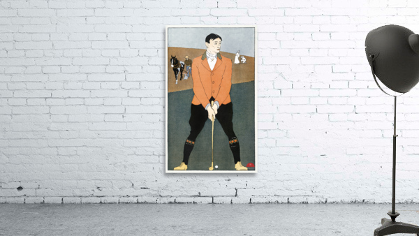 Golf Player 1898 by Edward Penfield Wall Preview