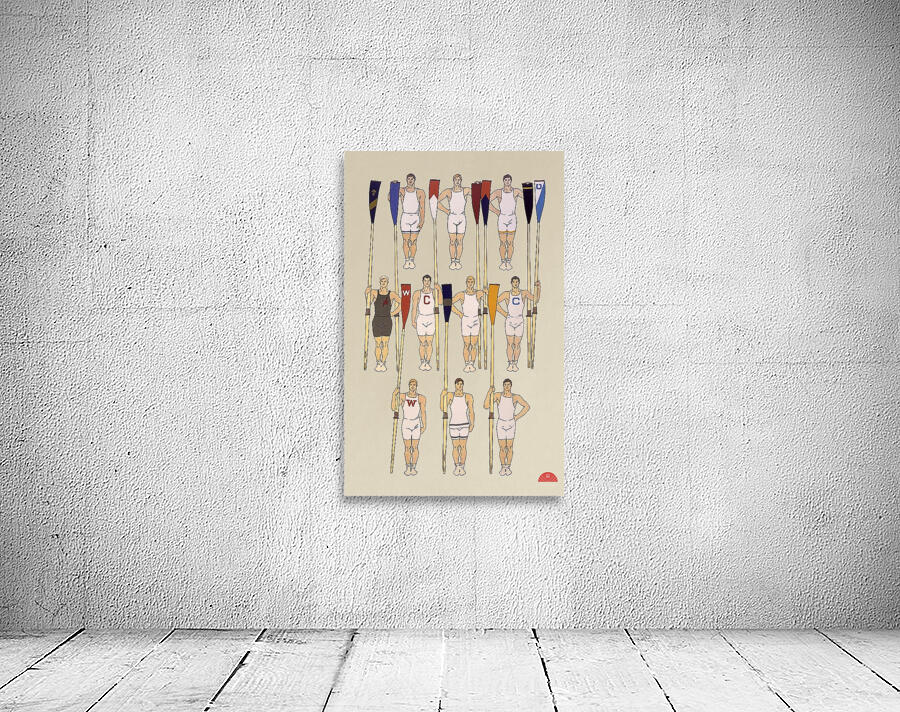 College crews ca. 1908 by Edward Penfield Wall Preview