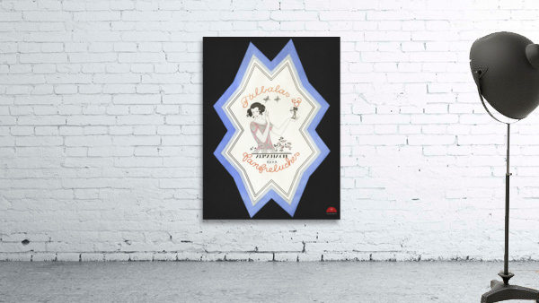 Almanach des Modes pr&eacutesentes pass&eacutees & futures pour Falbalas et Fanfreluches 1922 fashion illustration  by George Barbier.  Wall Preview