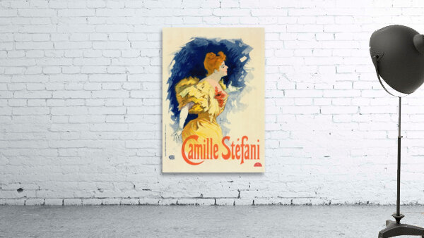 Camille Stéfani 1897 Poster by Jules Chéret Wall Preview