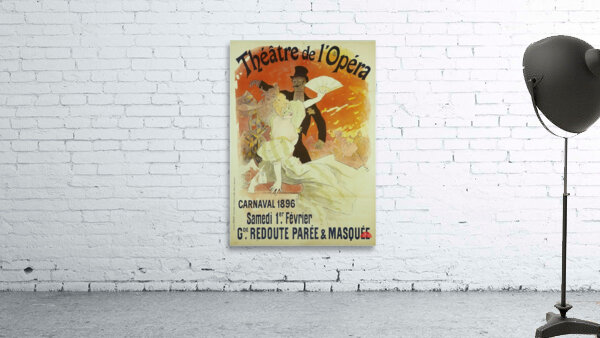 Théâtre De L’opéra 1895 Poster by Jules Chéret Wall Preview