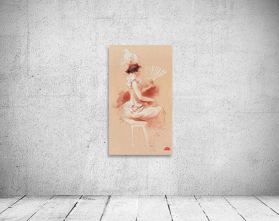 Dessin original pour les ‘Maîtres de l’Affiche’ 1897 Illustration by Jules Chéret Wall Preview