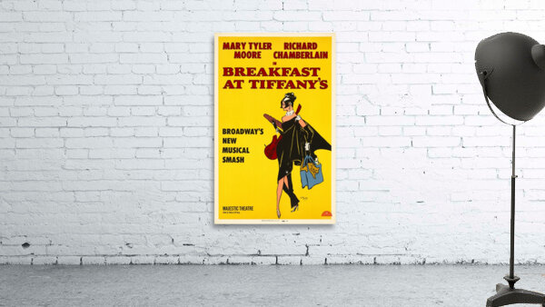 Breakfast at Tiffany’s 1966 Freddy Weltop American 20th Century  Artcraft Lithograph Poster Wall Preview
