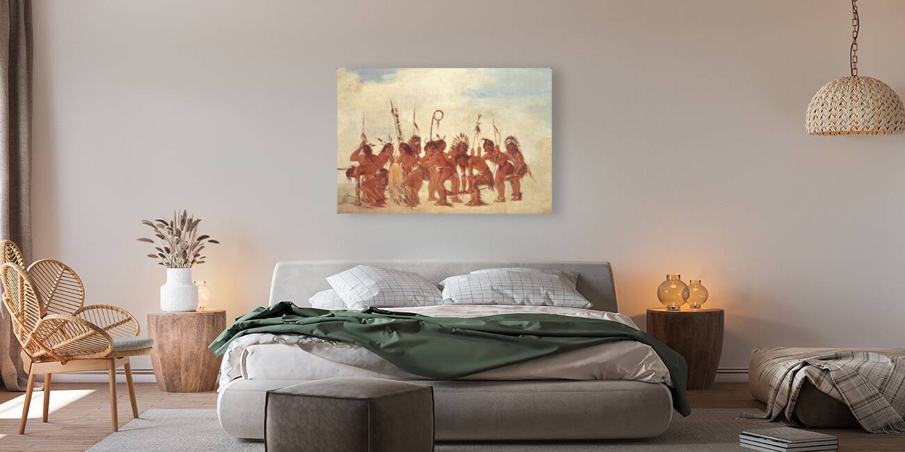 Braves’ Dance At Fort Snelling 1835-1837 Reproduction