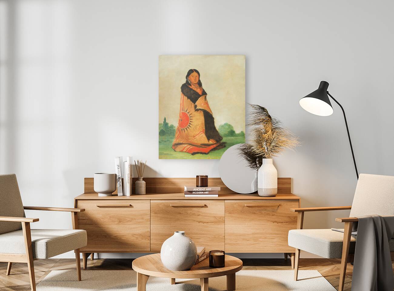 Mong-Shóng-Sha Bending Willow Wife of Great Chief 1832 Reproduction