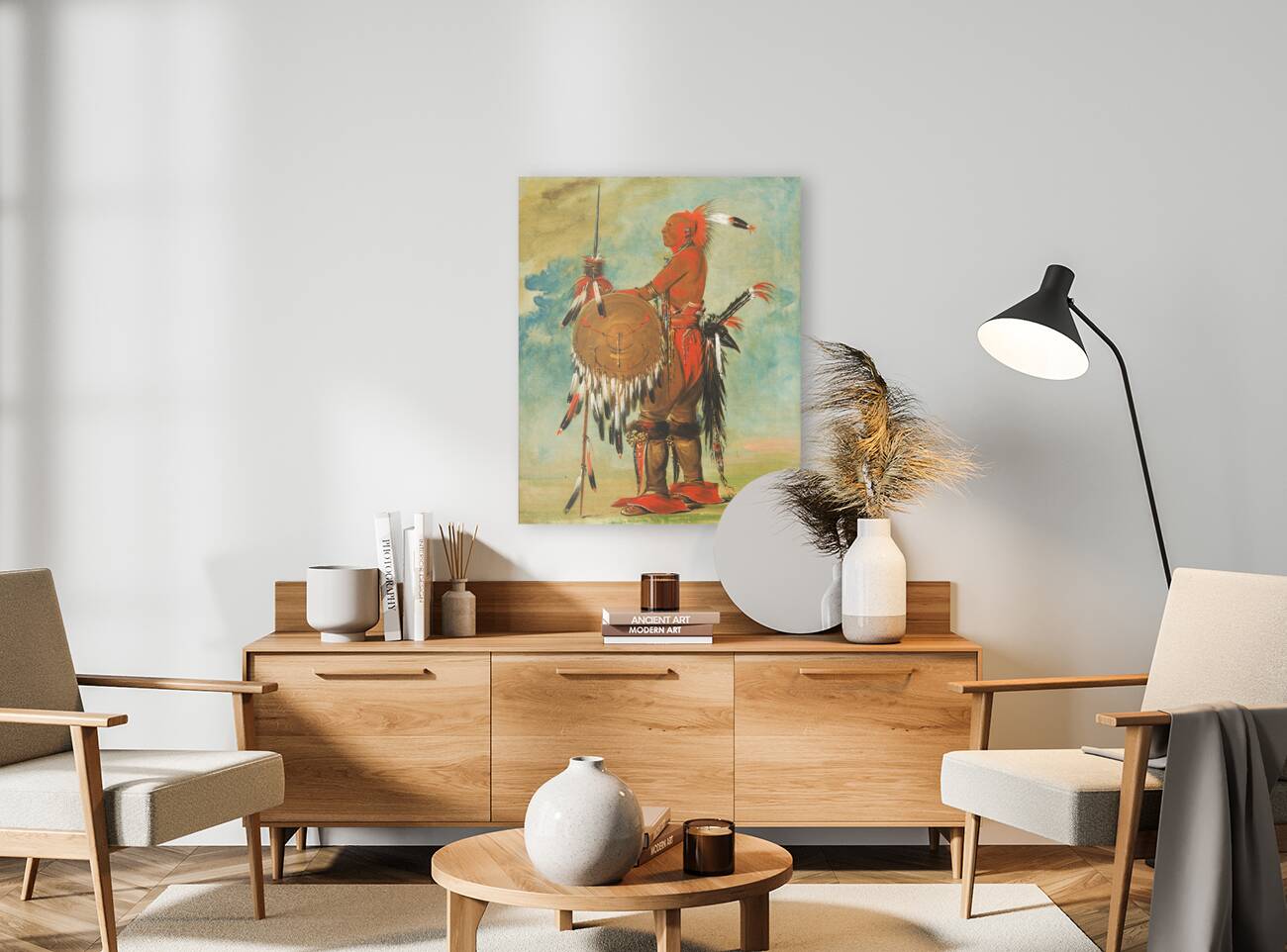 Wáh-Pa-Ko-Lás-Kuk Bear’s Track 1835 Reproduction