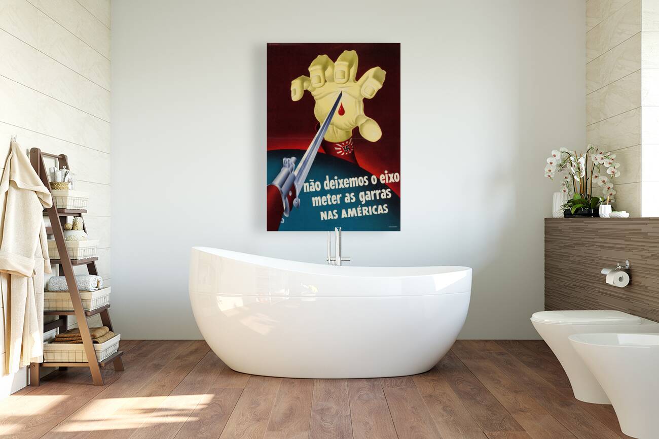 Nao Deixemos o Eixo Meter as Garras nas Américas Reproduction