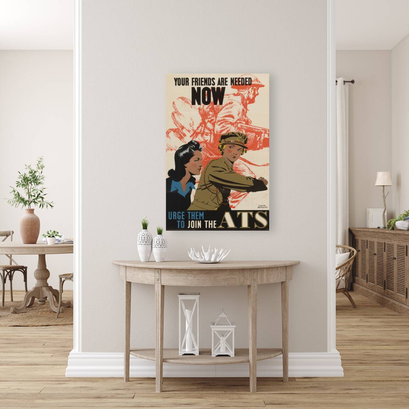 Your Friends are Needed Now Reproduction