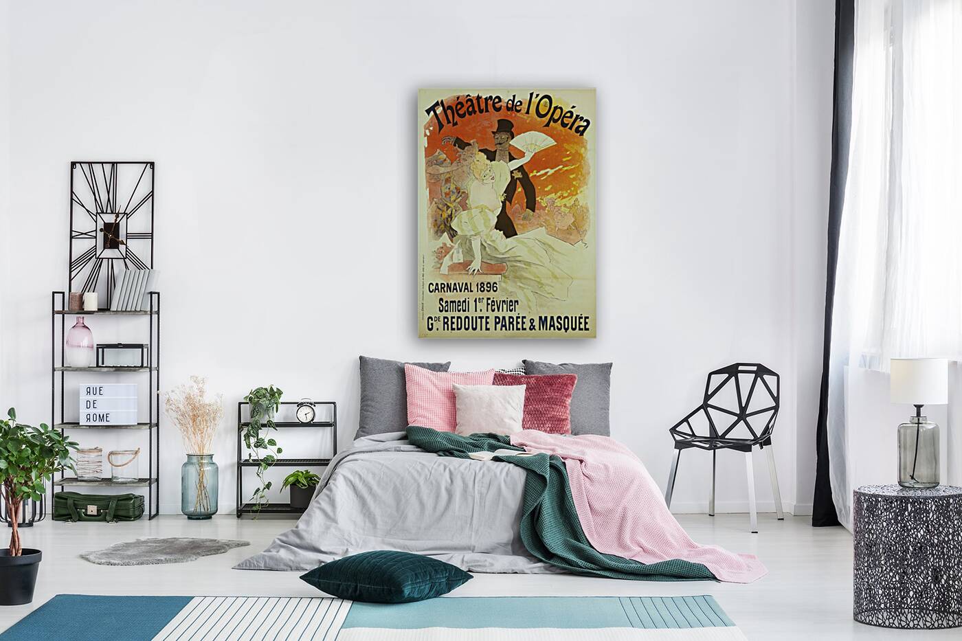 Théâtre De L’opéra 1895 Poster by Jules Chéret Reproduction