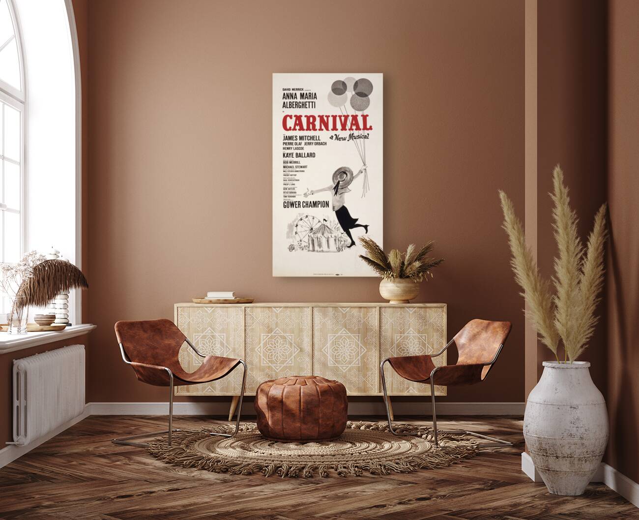 Carnival 1961 American 1905–1970 Artcraft Lithograph Poster Reproduction