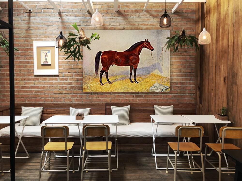 Cleveland Bay Stallion Sultan Frank Babbage English 1858–1916 Reproduction