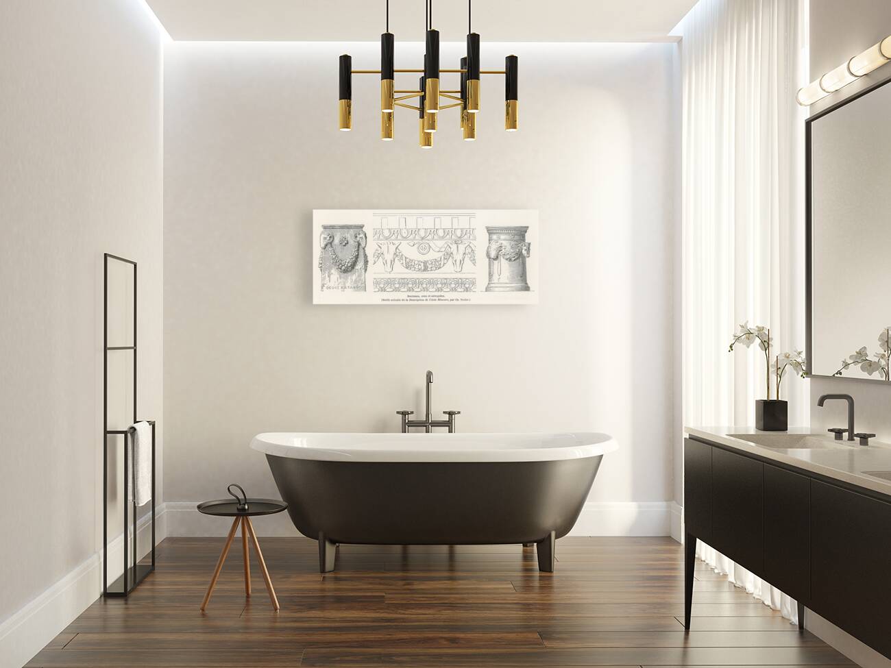 Anatolian Asia Minor pattern. 1888 edition Lornement Polychrome by Albert Racine 1825–1893. Reproduction