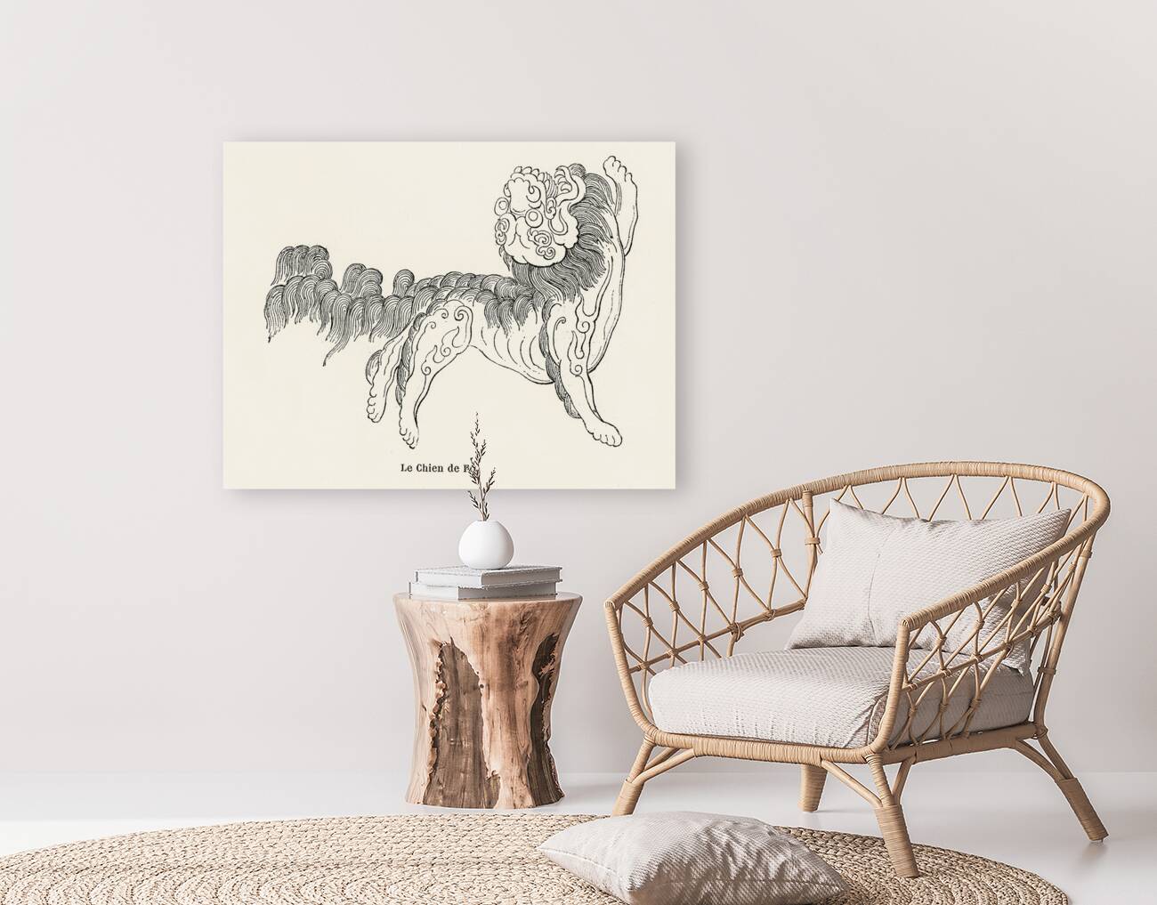 Chinese decorative element. 1888 edition Lornement Polychrome by Albert Racine 1825–1893. Reproduction