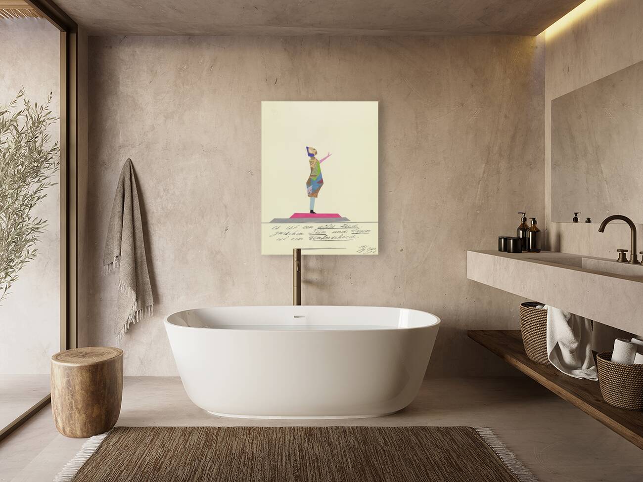 ‘Es ist ein altes Lied …’ 1932  My Pictures Become Wilder and Wilder By John Elsas Reproduction