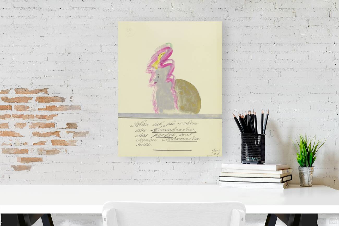 ‘Hier ist zu sehen ein Menschentier …’ 1932  My Pictures Become Wilder and Wilder By John Elsas Reproduction