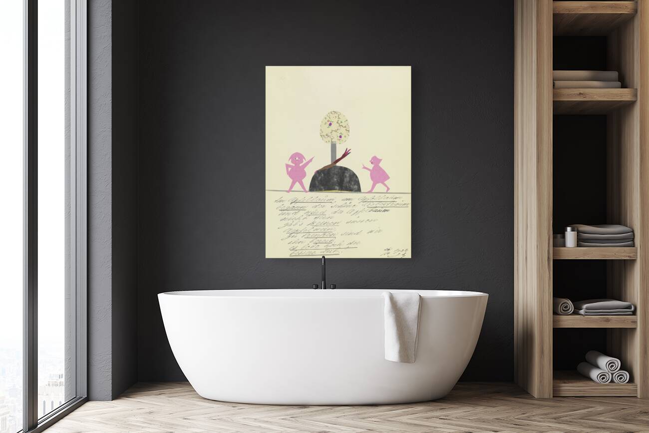 ‘Im Apfelbaum …’ 1932  My Pictures Become Wilder and Wilder By John Elsas Reproduction