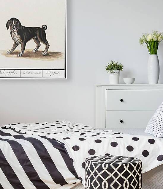 Dog in vintage style by IStockHistory com