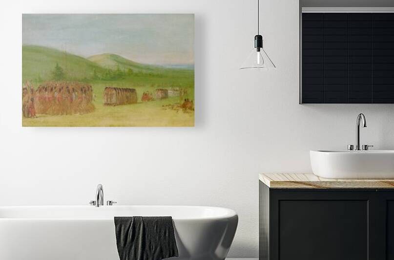 Ball-Play Dance Choctaw 1834-1835 by IStockHistory com