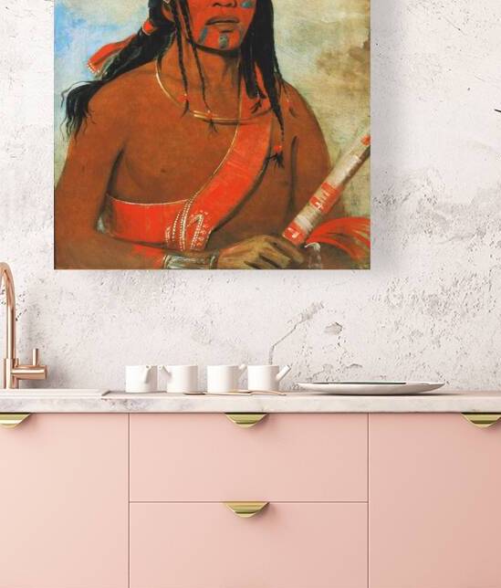 O-Tá-Wah The Ottaway a Warrior 1835 by IStockHistory com