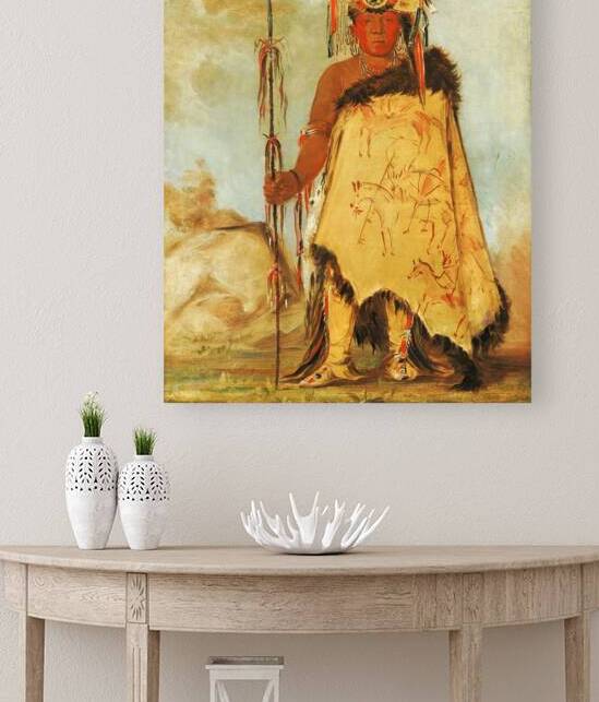 La-Wée-Re-Coo-Re-Shaw-Wee War Chief a Republican Pawnee 1832 by IStockHistory com