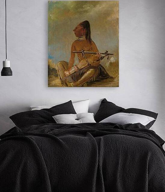 Woman And Child Showing How The Heads of Children Are Flattened 1837-1839 by IStockHistory com