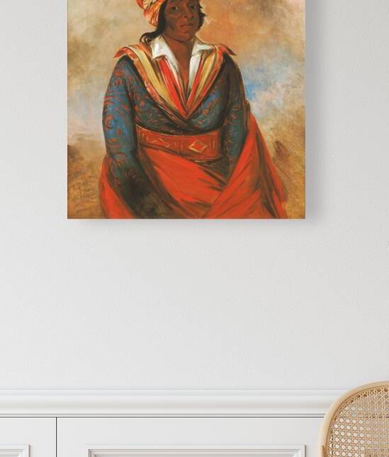 Kút-tee-o-túb-bee How Did He Kill a Noted Brave 1834 by IStockHistory com